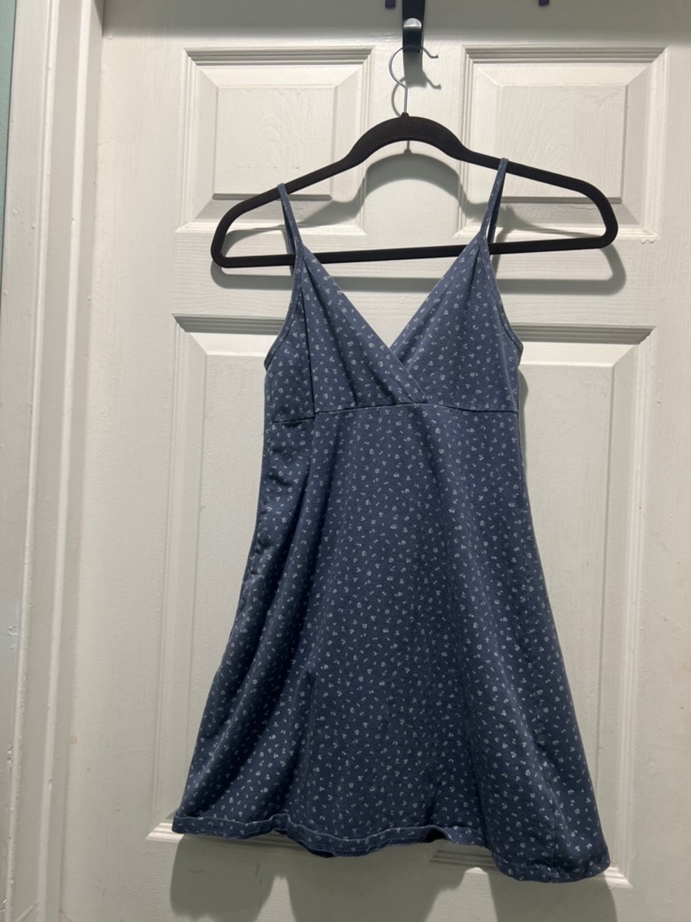 Brandy Melville Blue Logo Label Dress